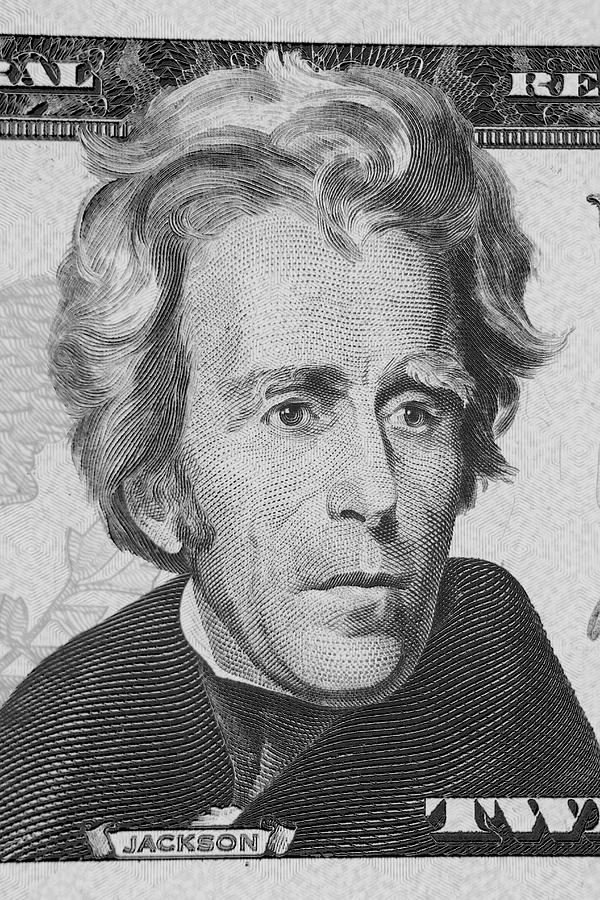 Andrew Jackson Photograph by Les Cunliffe