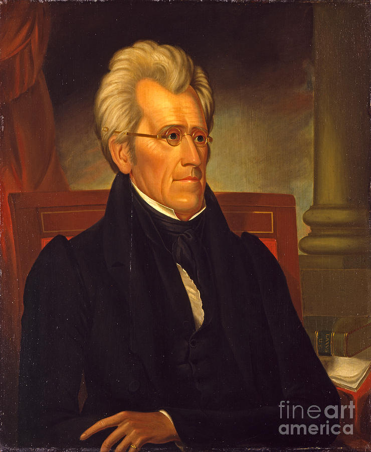 Andrew Jackson  Painting by Celestial Images