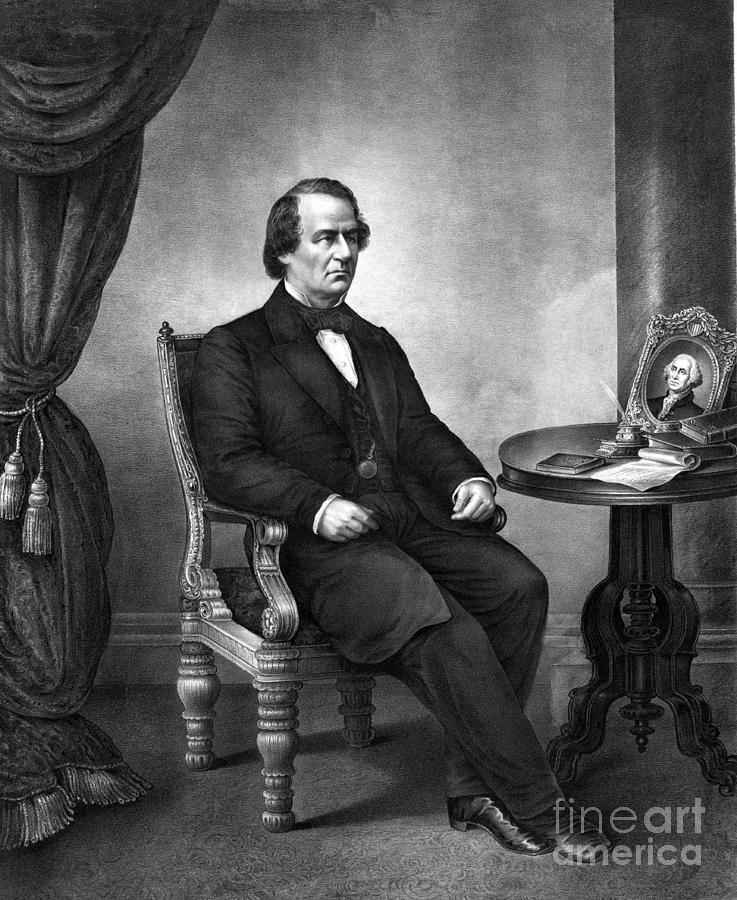 Andrew Johnson, 17th U.s. President Photograph by Science Source