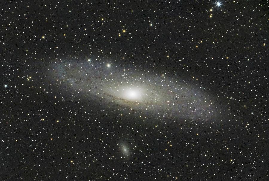 Andromeda Galaxy Photograph by David Watkins