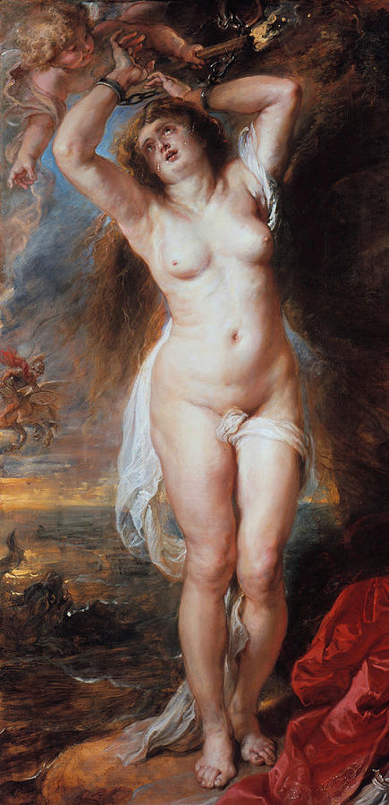 Andromeda  Painting by Peter Paul Rubens