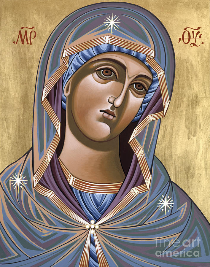 Andronicus Icon of the Mother of God Consoler of Mothers 123 Painting by William Hart McNichols
