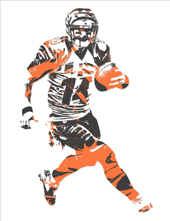 Andy Dalton Cincinnati Bengals by Joe Hamilton