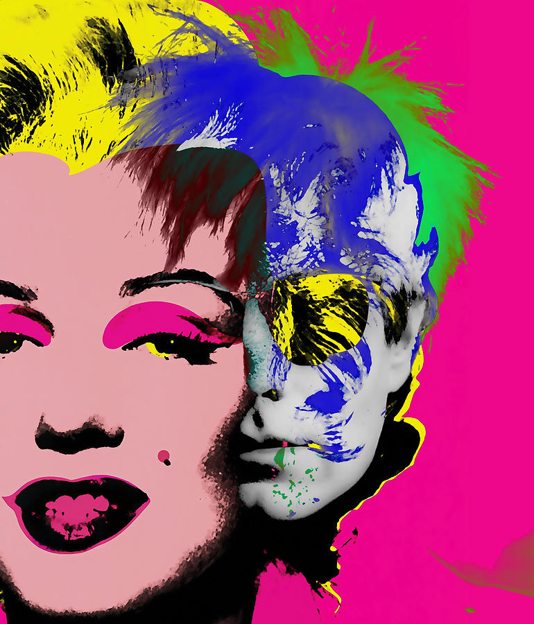 Andy Warhol Collection Mixed Media by Marvin Blaine