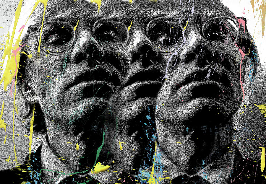 Andy Warhol Digital Art by Mal Bray
