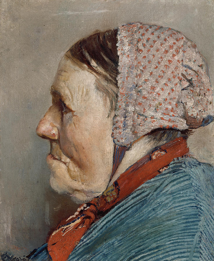 Ane Gaihede Painting by Christian Krohg