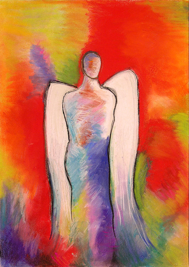 Angel 003 Pastel by Joe Michelli