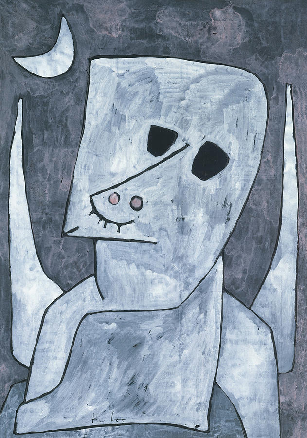 Angel Applicant by Paul Klee 1939 Painting by Movie Poster Prints