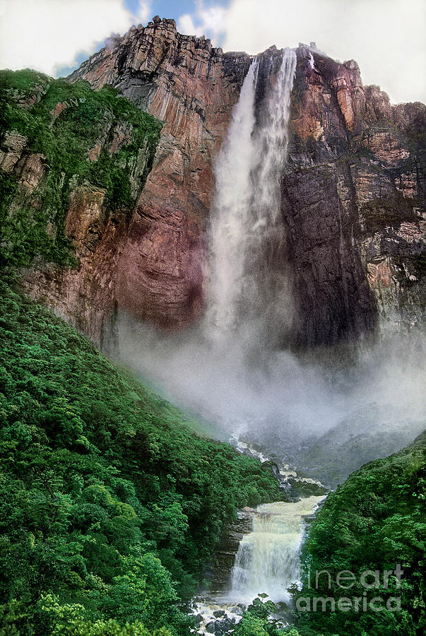 Angel Falls Canaima National Park Venezuela Photograph by Dave Welling