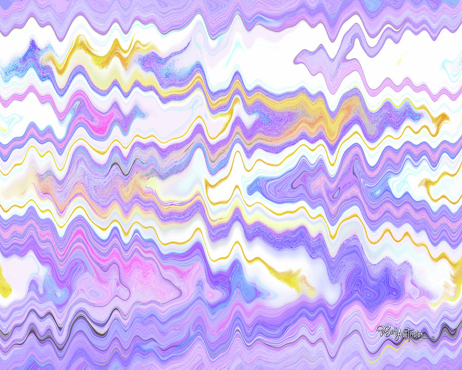 Abstract Digital Art - Angel Gone Wild #182 by Barbara Tristan