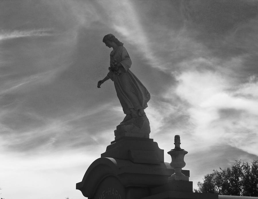 New Orleans Photograph - Angel In The Mist by Shawn McElroy