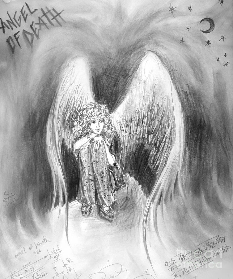 drawings of death angels