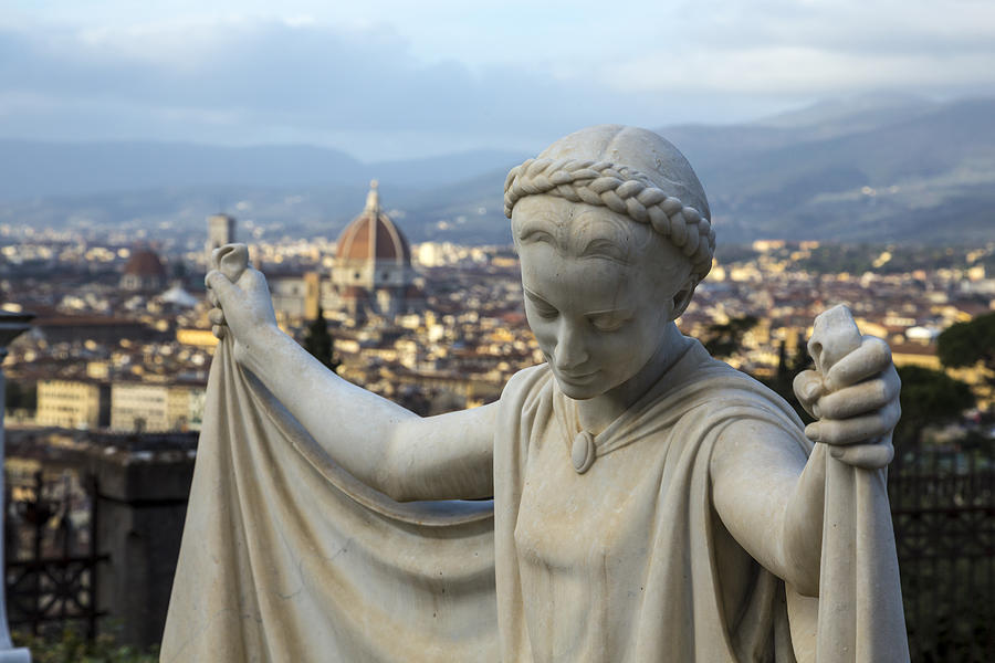 Angel of Firenze Photograph by Sonny Marcyan