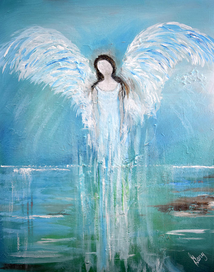 Angel of His Nature Painting by Gary Smith