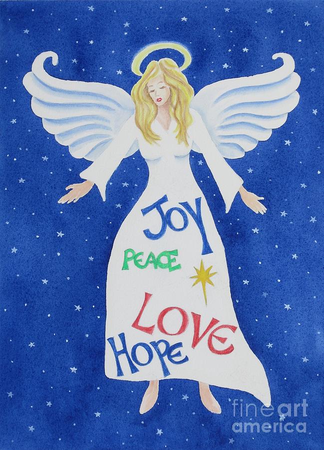 Angel of Hope Painting by Deborah Ronglien