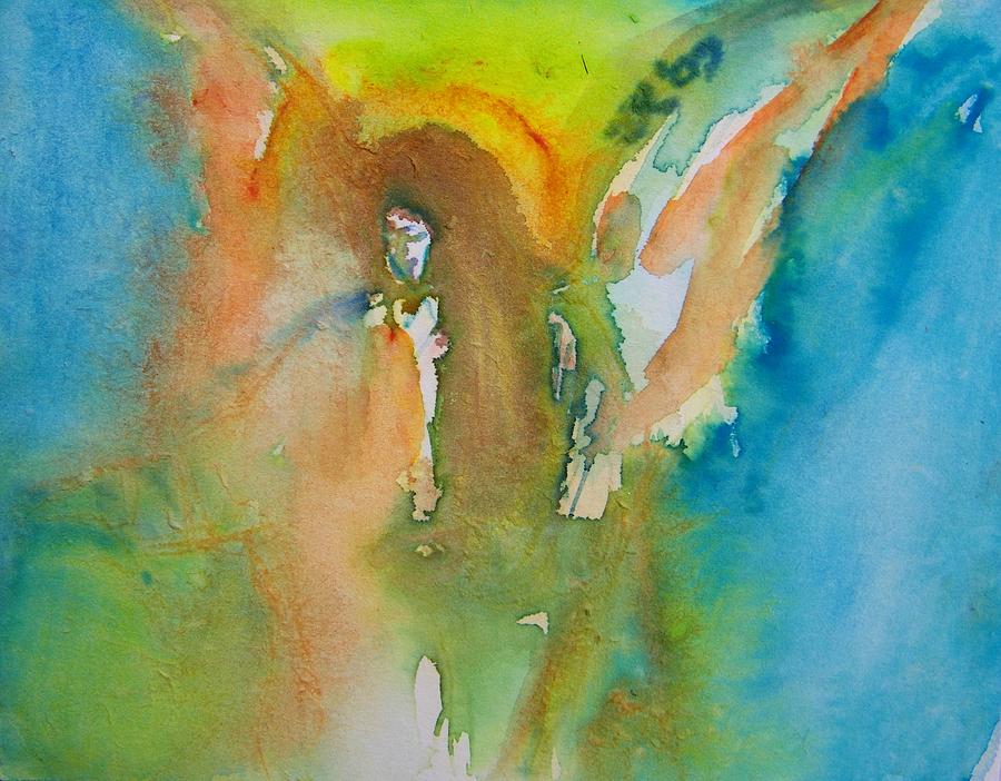 Angel of Kindness Painting by Judith Redman