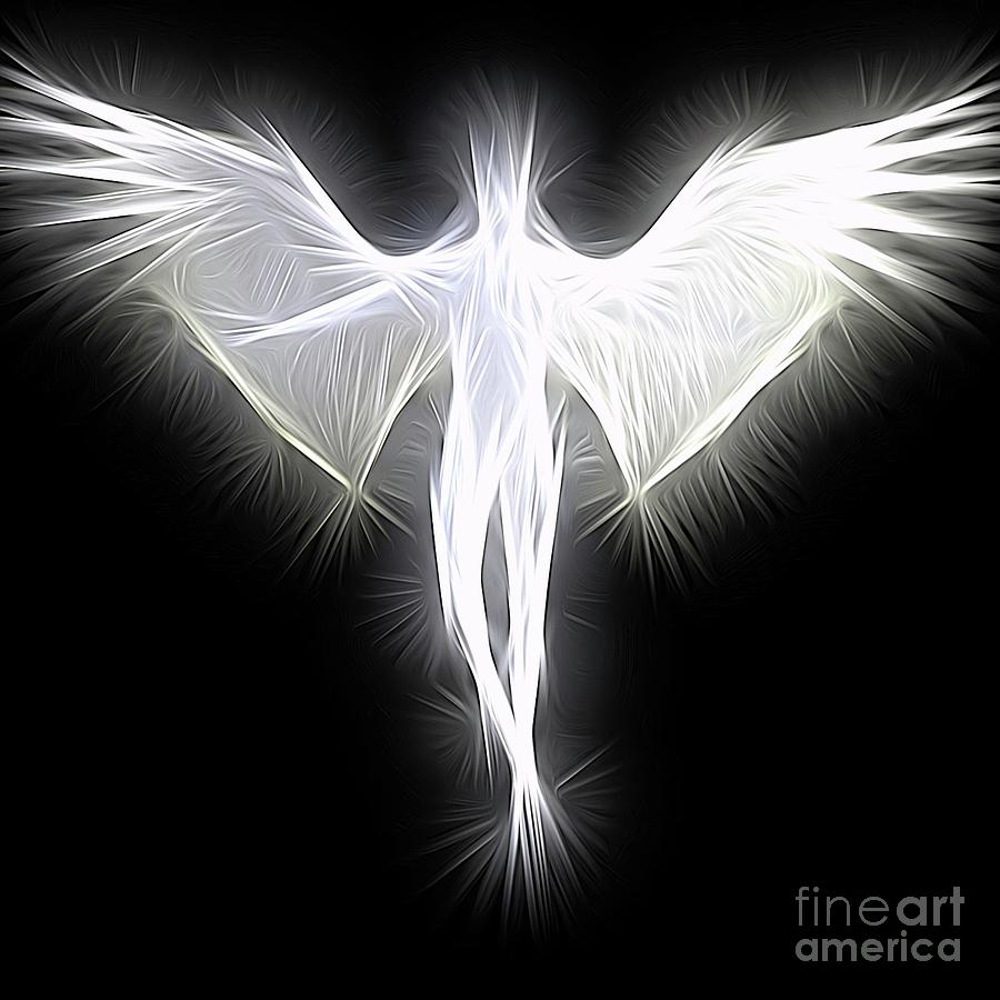Angel Of Light, Digital Art By Mb Digital Art