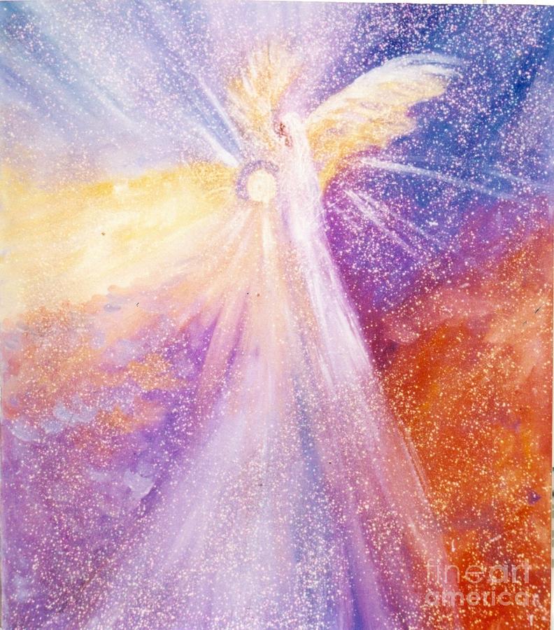 Angel Painting - Angel of Light by Sandy Sereno