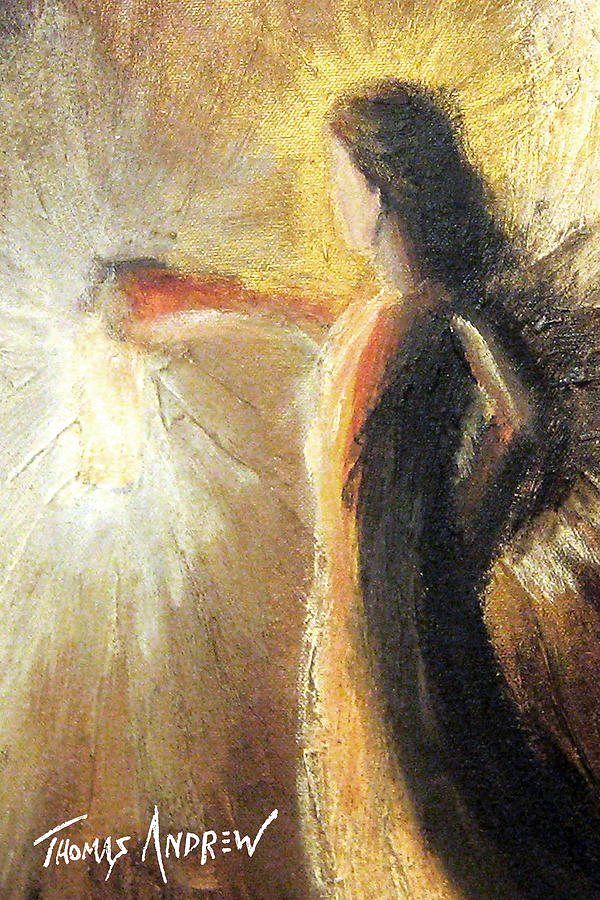 Jesus Christ Painting - Angel of Light by Thomas Andrew