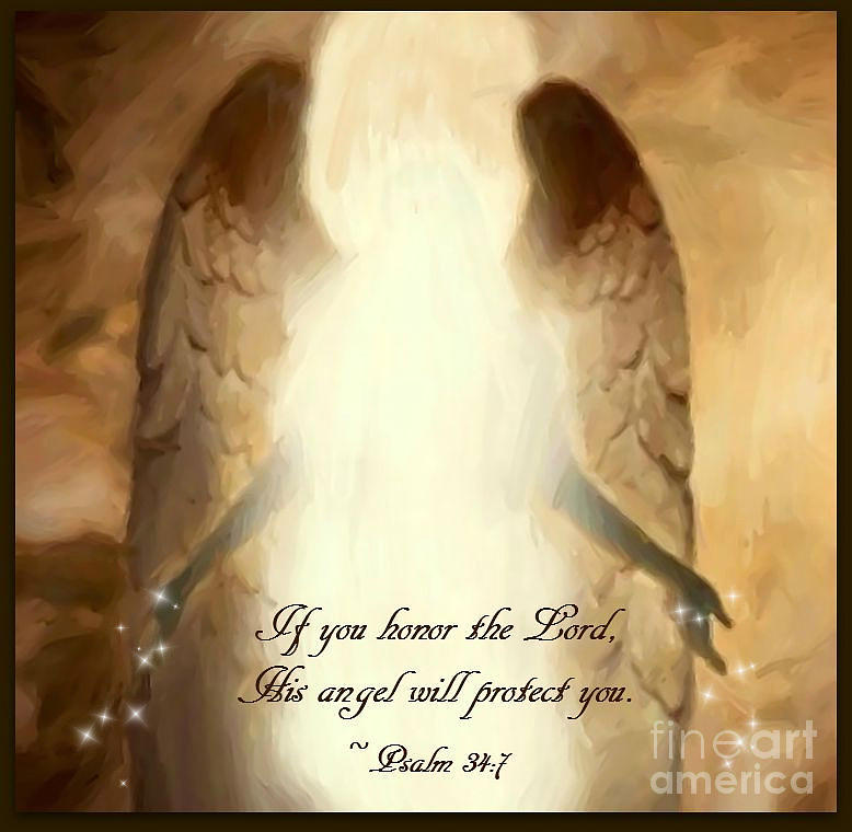 Angel of the Lord Digital Art by Belinda Rose - Fine Art America