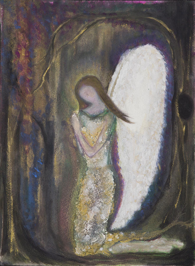 Angel Painting - Angel by Sarah Kate Harrison
