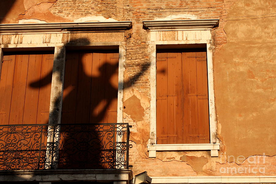 Venice Photograph - Angel Shadow in Venice by Michael Henderson Venice Photograph - Angel Shadow in Venice by Michael Henderson