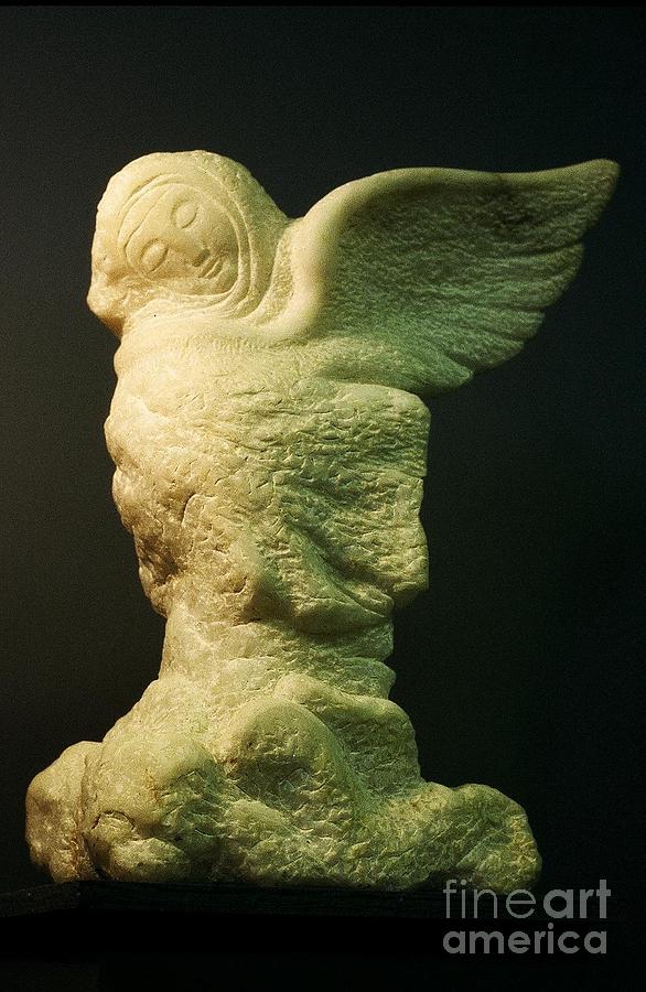 Onyx Sculpture - Angel Visits by Ushangi Kumelashvili Onyx Sculpture - Angel Visits by Ushangi Kumelashvili