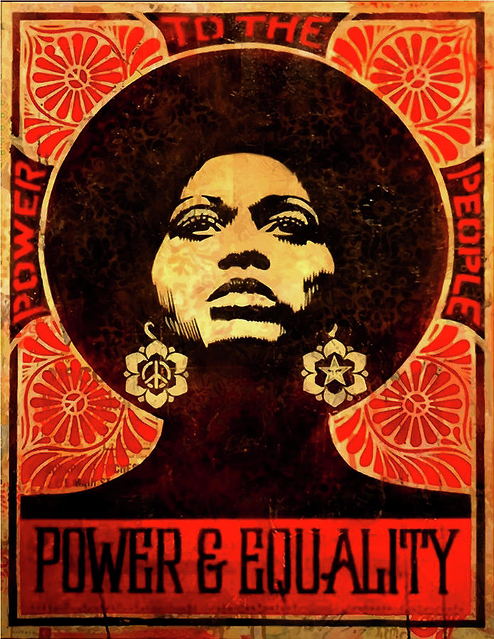 Power Digital Art - Angela Davis by Ervina Indarvati Power Digital Art - Angela Davis by Ervina Indarvati