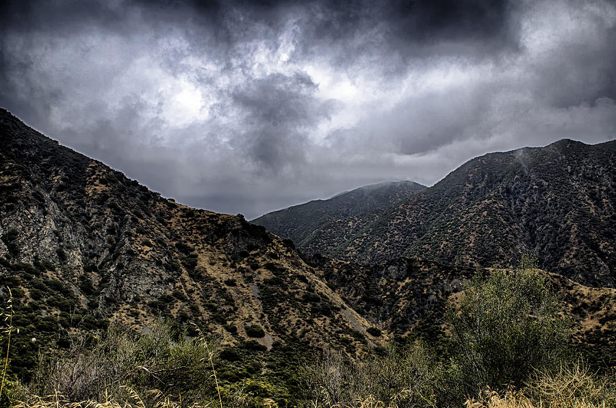 Mountain Photograph - Angeles National Forest 2a by Joseph Hollingsworth