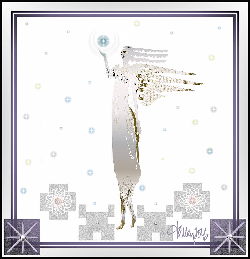 Angelic Messenger Digital Art by Larry Talley