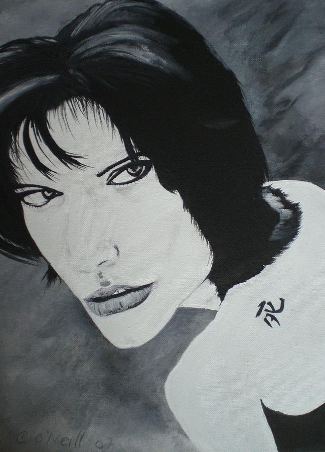 Angelina Painting by Colin O neill