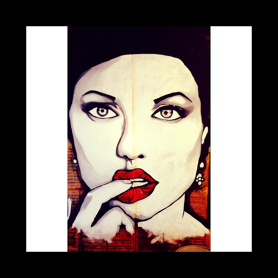 Angelina Painting by Jashe Oltuski - Fine Art America