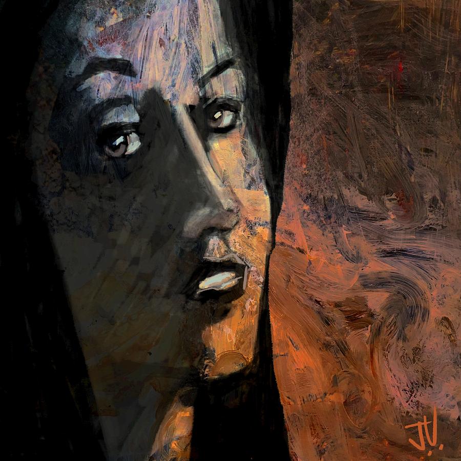 Angelina Digital Art by Jim Vance