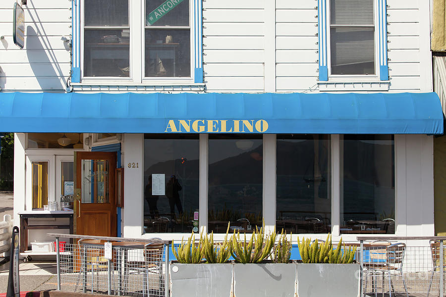 Angelino Restaurant on Bridgeway Sausalito California 5D2897 Photograph by Wingsdomain Art and Photography