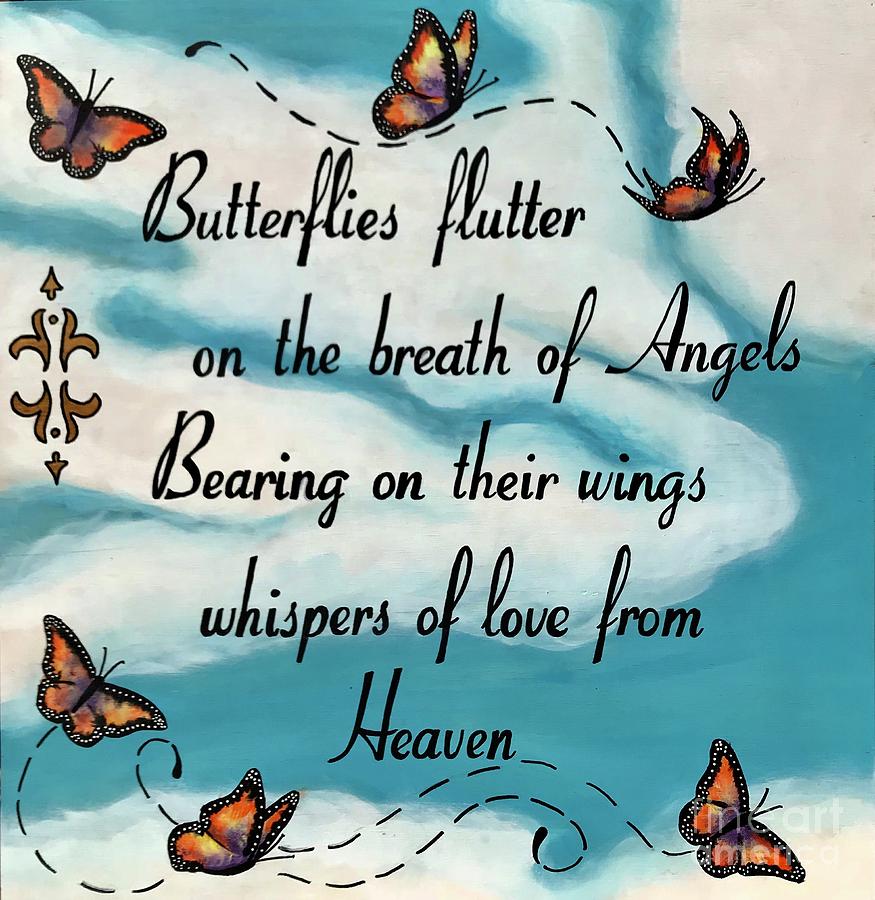 Angels Breath  Painting by Anita Streich