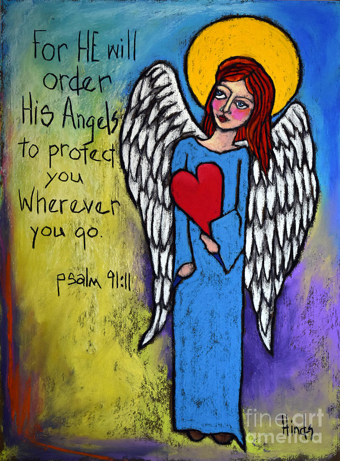 Angels Painting by David Hinds