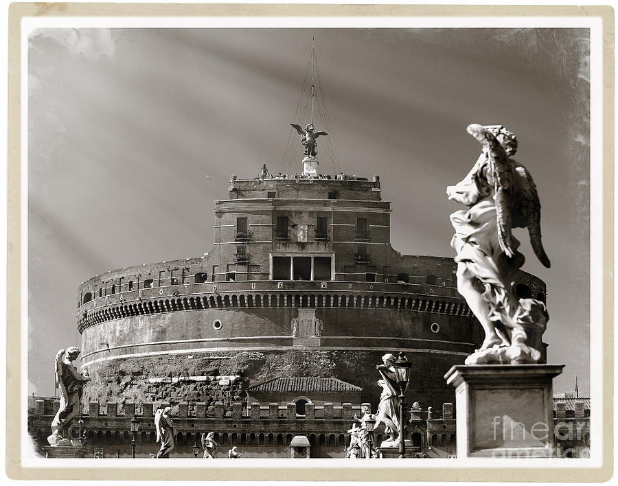 Angels in Rome Photograph by Stefano Senise