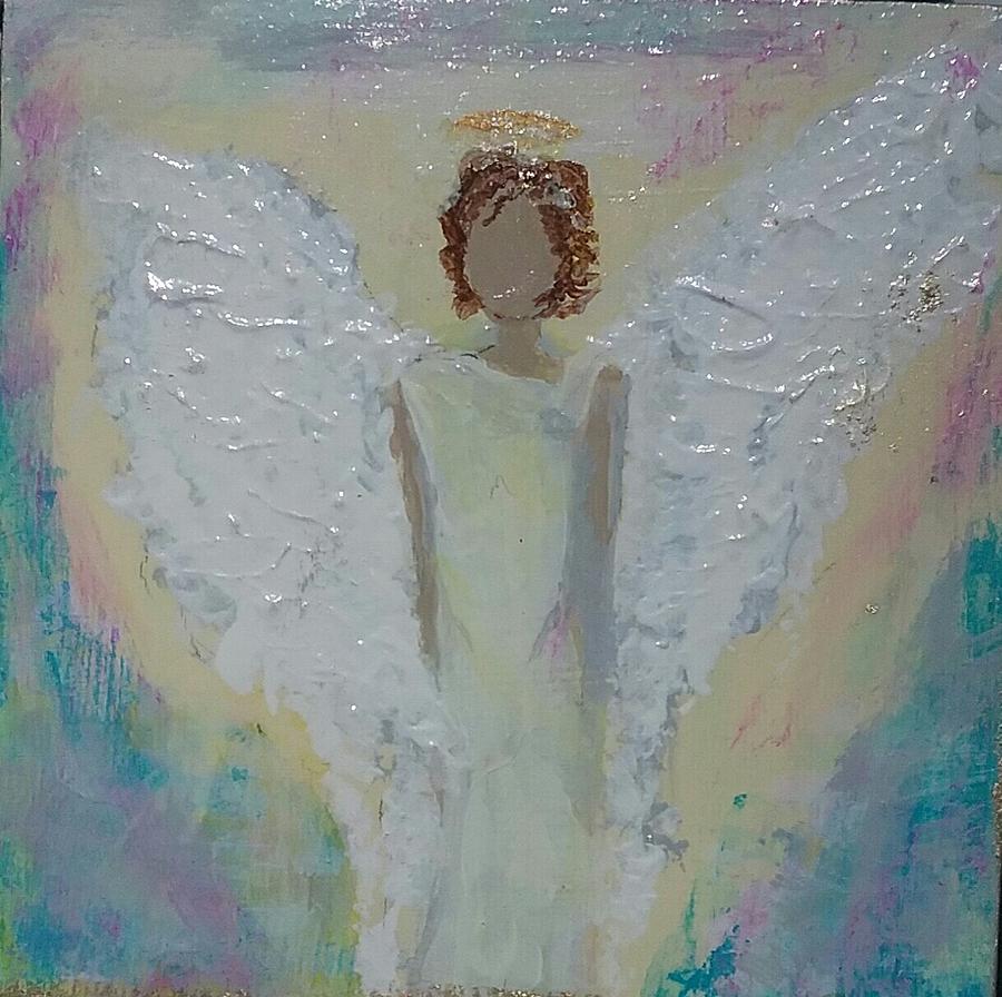 Angels Number 1 Painting by Wilma Marcrum - Fine Art America