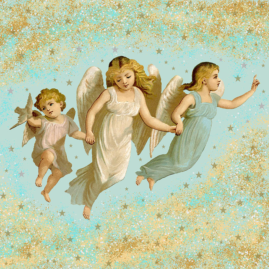 Three angels. Ангел ребенок арт. Дети ангелов арт. Литтл ангел. Заставка на рабочий стол ангелы дети.