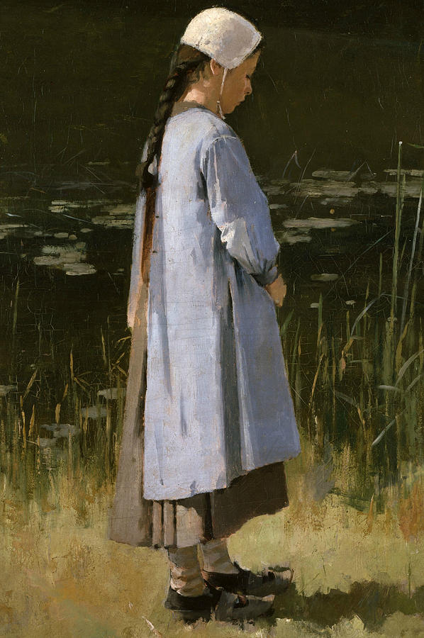 Angelus Painting by Theodore Robinson