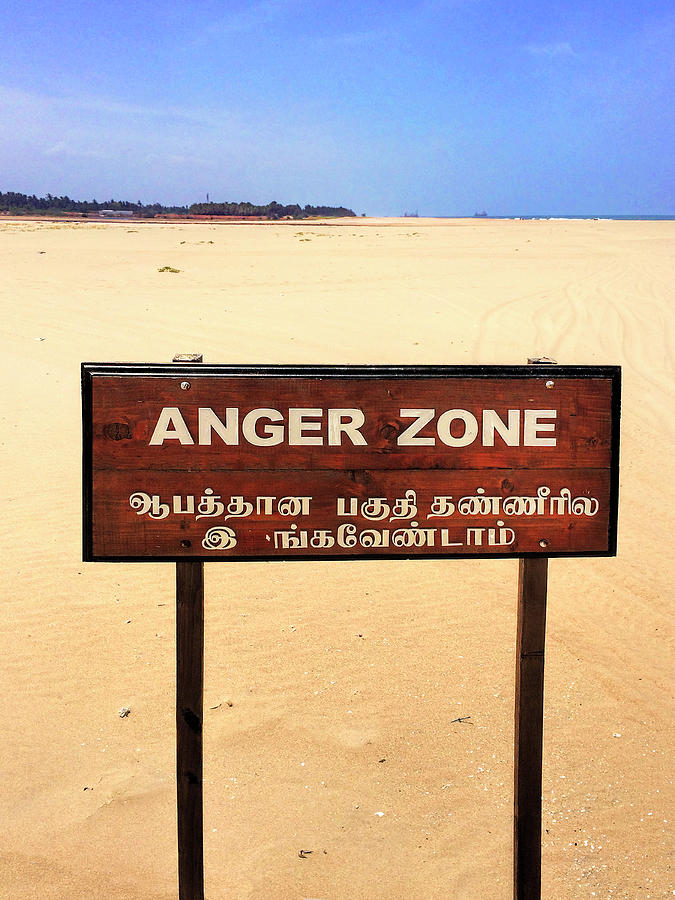 Anger Zone Photograph by Dominic Piperata