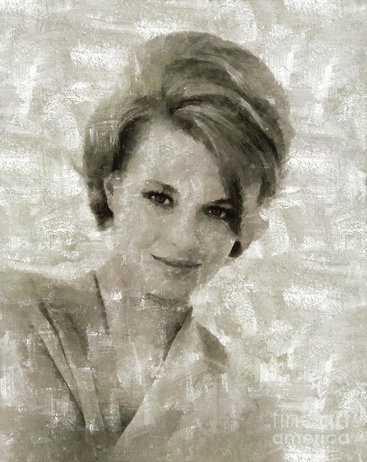 Angie Dickinson By Mary Bassett Painting