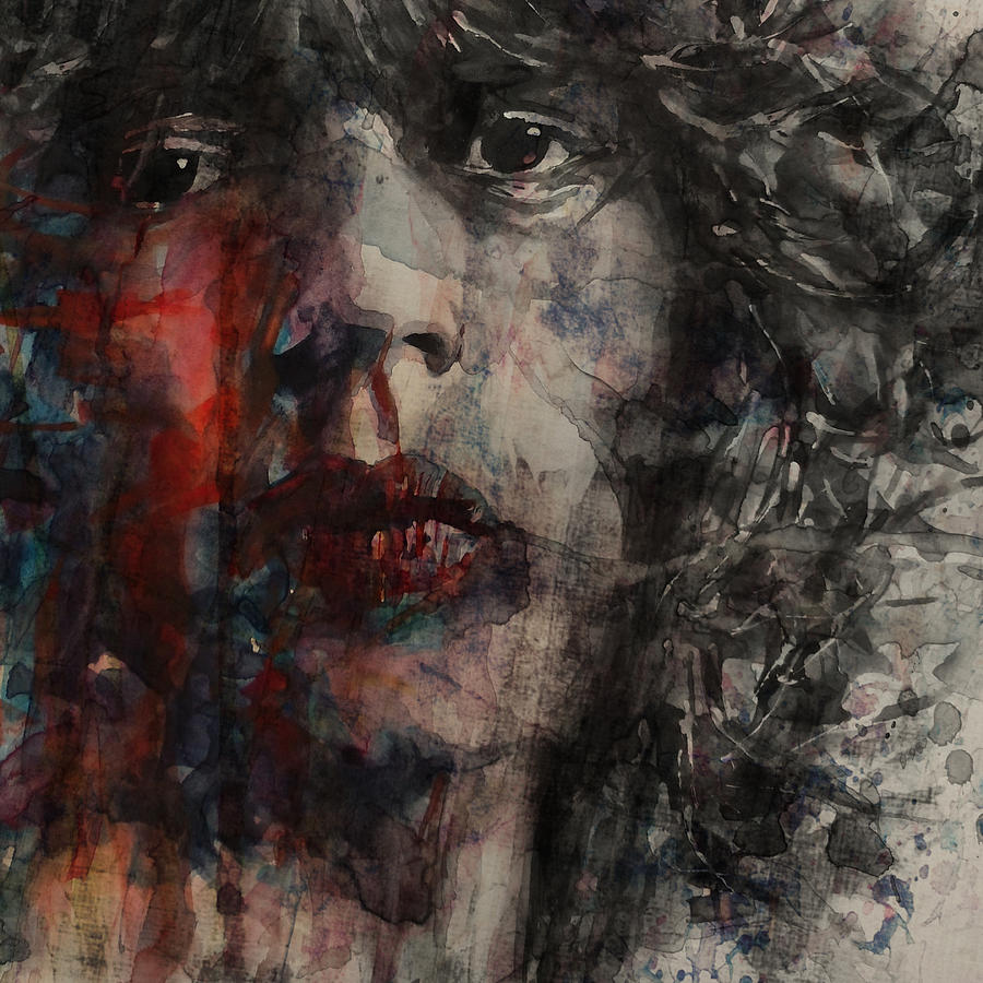 Rolling Stones Painting - Angie I Still Love You Baby Every Where I Look I See Your Eyes by Paul Lovering Rolling Stones Painting - Angie I Still Love You Baby Every Where I Look I See Your Eyes by Paul Lovering