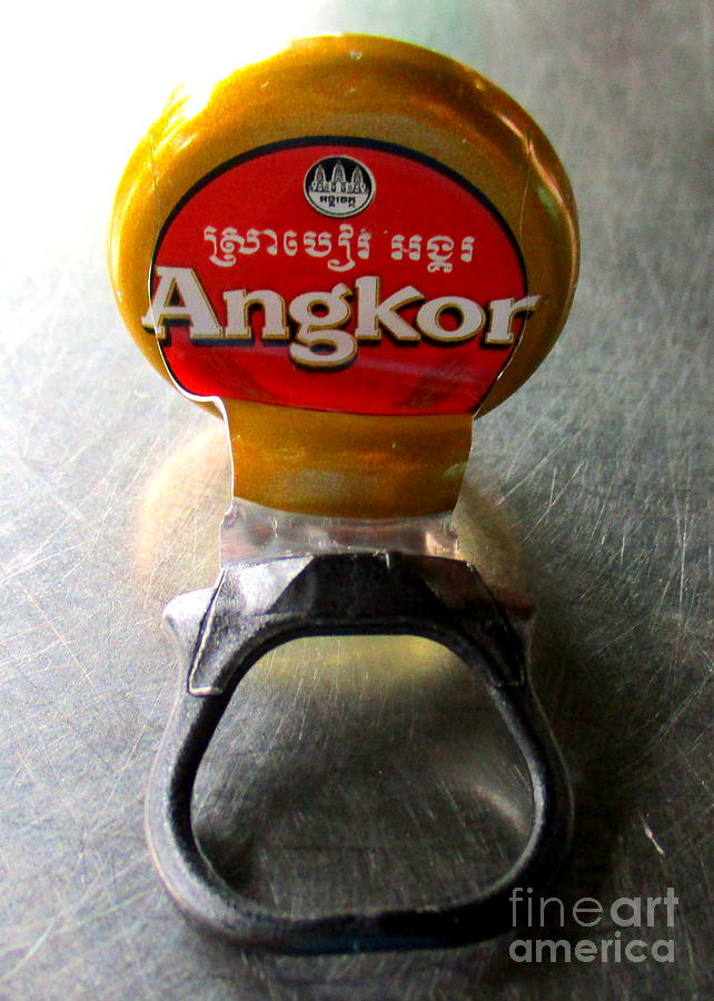 Angkor Beer Photograph by Randall Weidner