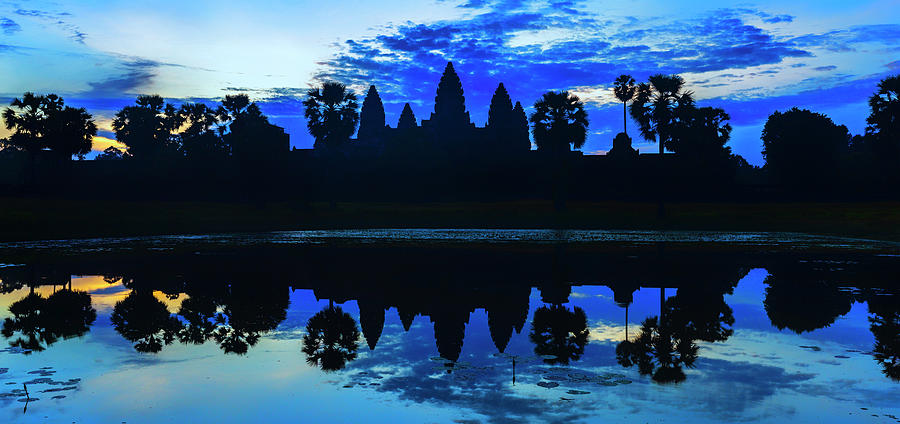 Tree Photograph - Angkor Dawn by Stephen Stookey