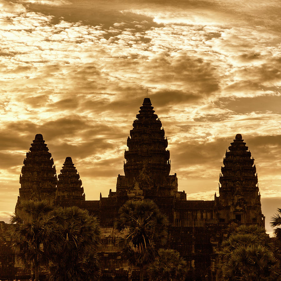 Angkor Gold Photograph by Stephen Stookey
