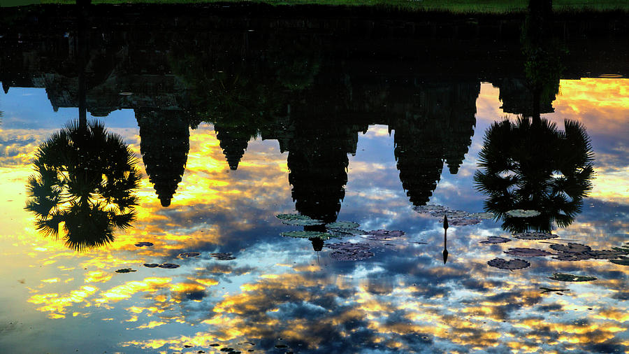 Angkor Reflections Photograph