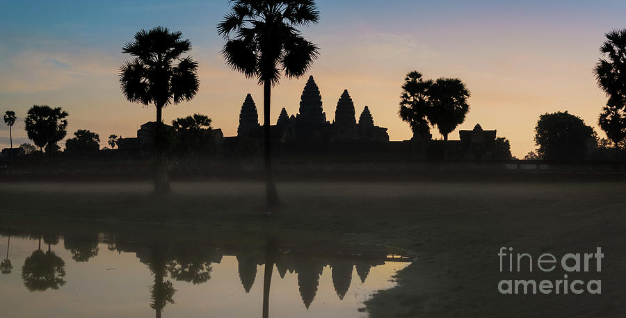 Angkor Vat sunrise Photograph by Martin Capek