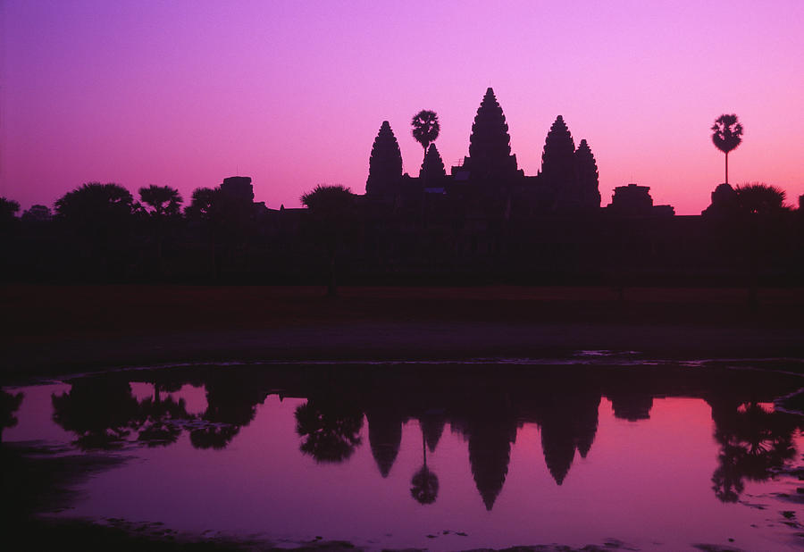 Architecture Photograph - Angkor Wat by Allan Seiden - Printscapes