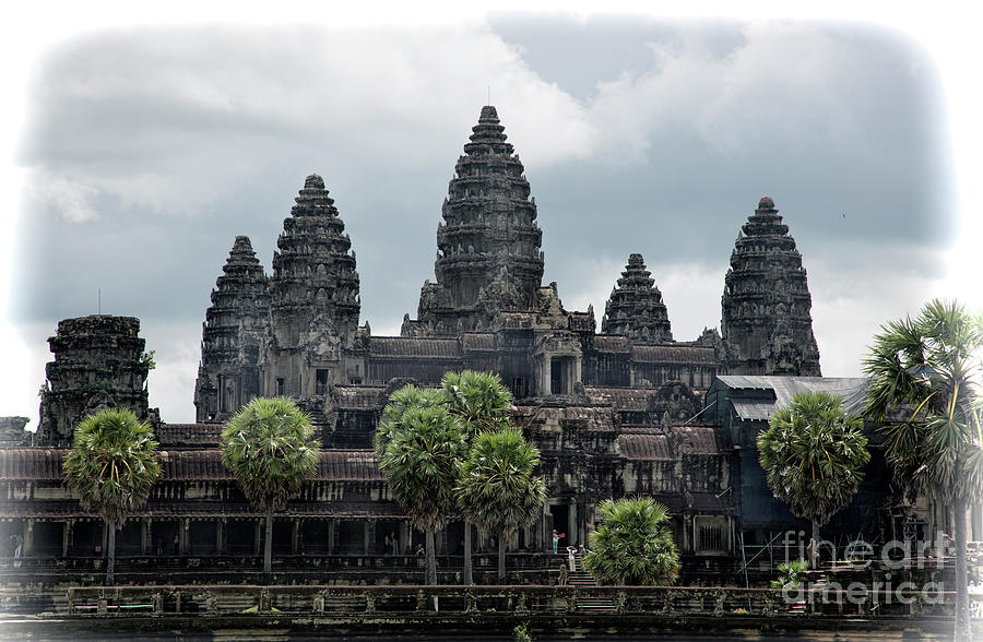 Angkor Wat Focus  Photograph by Chuck Kuhn